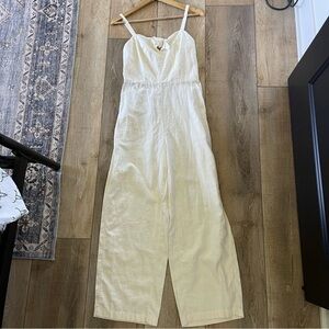 Old Navy Linen Blend Romper Sz S Tall